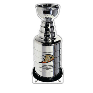 NHL Anaheim Ducks Replica Stanley Cup Championship Trophy Acrylic Plaque 2007