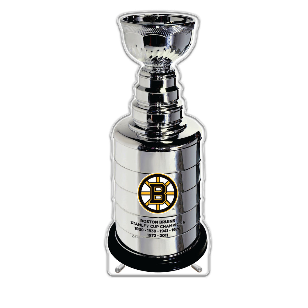 NHL Boston Bruins Replica Stanley Cup Championship Trophy Acrylic Plaque
