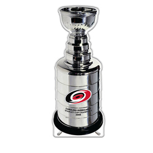 NHL Carolina Hurricanes Replica Stanley Cup Championship Trophy Acrylic Plaque 2006