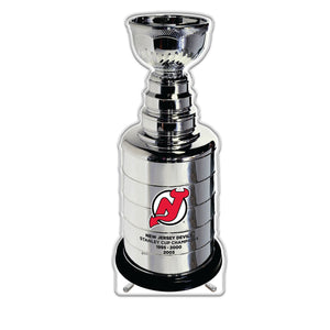 NHL New Jersey Devils Replica Stanley Cup Championship Trophy Acrylic Plaque