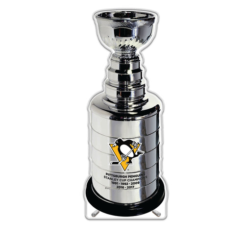 NHL Pittsburgh Penguins Replica Stanley Cup Championship Trophy Acrylic Plaque