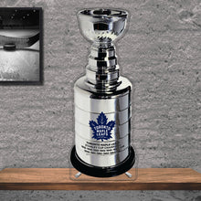 Load image into Gallery viewer, NHL Toronto Maple Leafs Replica Stanley Cup Championship Trophy Acrylic Plaque