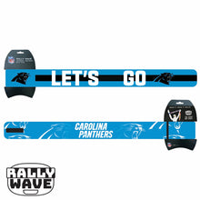 Load image into Gallery viewer, NFL Carolina Panthers Rally Wave - MOQ 10