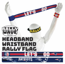 Load image into Gallery viewer, NFL New England Patriots Rally Wave - MOQ 10