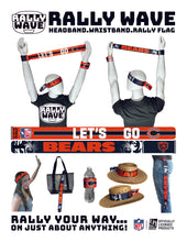 Load image into Gallery viewer, NFL Chicago Bears Rally Wave