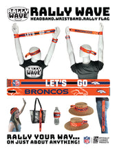 Load image into Gallery viewer, NFL Denver Broncos Rally Wave