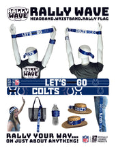 Load image into Gallery viewer, NFL Indianapolis Colts Rally Wave