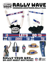 Load image into Gallery viewer, NFL New York Giants Rally Wave