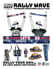 Load image into Gallery viewer, NFL New England Patriots Rally Wave