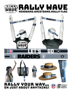 NFL Las Vegas Raiders Rally Wave