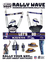 Load image into Gallery viewer, NFL Baltimore Ravens Rally Wave