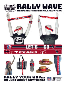 NFL Houston Texans Rally Wave