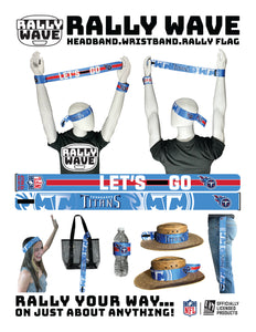 NFL Tennessee Titans Rally Wave