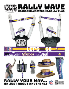 NFL Minnesota Vikings Rally Wave