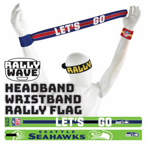 NFL Seattle Seahawks Rally Wave - MOQ 10