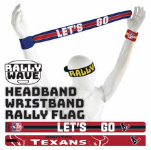 Load image into Gallery viewer, NFL Houston Texans Rally Wave - MOQ 10