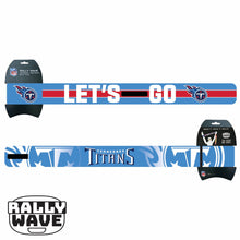 Load image into Gallery viewer, NFL Tennessee Titans Rally Wave - MOQ 10