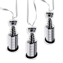 Load image into Gallery viewer, NHL Stanley Cup Acrylic Ornament 3-Pack