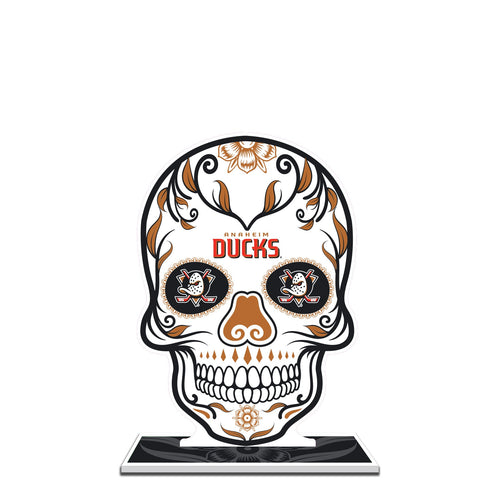 NHL Anaheim Ducks Día De Los Muertos Sugar Skull Standee