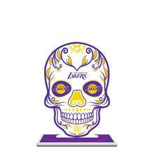 Load image into Gallery viewer, NBA Los Angeles Lakers Día De Los Muertos Sugar Skull Standee