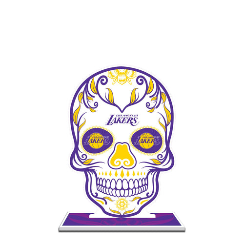 NBA Los Angeles Lakers Día De Los Muertos Sugar Skull Standee