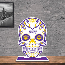 Load image into Gallery viewer, NBA Los Angeles Lakers Día De Los Muertos Sugar Skull Standee