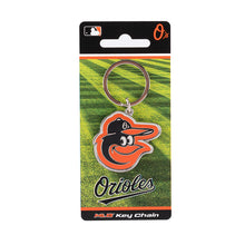 Load image into Gallery viewer, MLB Baltimore Orioles 3D Metal Keychain