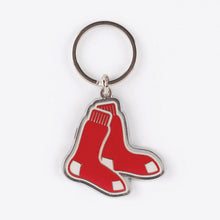 Load image into Gallery viewer, MLB Boston Red Sox 3D Metal Keychain