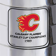 Load image into Gallery viewer, NHL Officially Licensed 25&quot; Replica Stanley Cup Trophy - Calgary Flames 1989