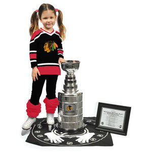 NHL Officially Licensed 25" Replica Stanley Cup Trophy - Chicago Blackhawks 6 Time Champions