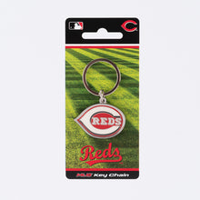 Load image into Gallery viewer, MLB Cincinnati Reds 3D Metal Keychain