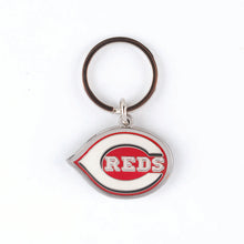 Load image into Gallery viewer, MLB Cincinnati Reds 3D Metal Keychain
