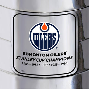 NHL Officially Licensed 25" Replica Stanley Cup Trophy - Edmonton Oilers 5 Time Champions