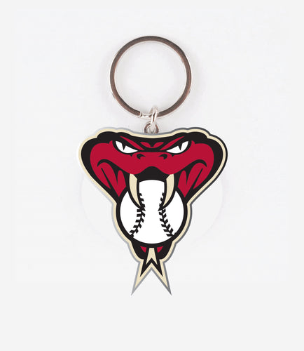 MLB Arizona Diamondbacks 3D Metal Keychain