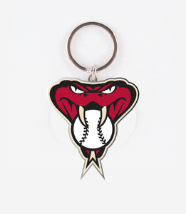 MLB Arizona Diamondbacks 3D Metal Keychain