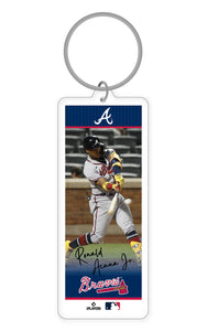 MLB Atlanta Braves Ronald Acuña Jr. Acrylic Player Keychain