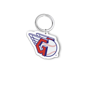 MLB Cleveland Guardians Acrylic Logo Keychain