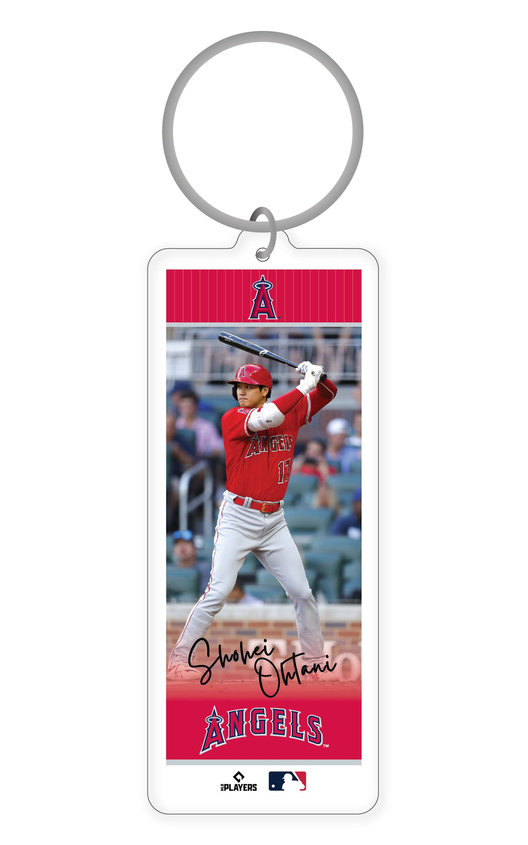 MLB Los Angeles Angels Shohei Ohtani Batting Acrylic Player Keychain