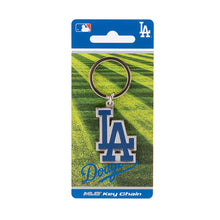 Load image into Gallery viewer, MLB Los Angeles Dodgers 3D Metal Keychain Packaging