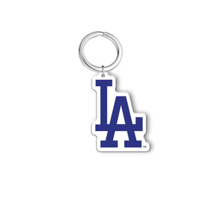 MLB Los Angeles Dodgers Acrylic Logo Keychain
