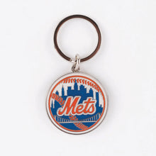 Load image into Gallery viewer, MLB New York Mets 3D Metal Keychain