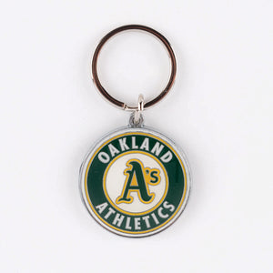 MLB Oakland Athletics 3D Metal Keychain