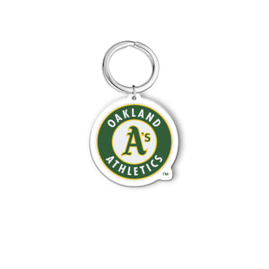 MLB Oakland Athletics Acrylic Logo Keychain