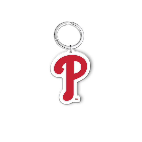 MLB Philadelphia Phillies Acrylic Logo Keychain