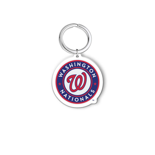 MLB Washington Nationals Acrylic Logo Keychain