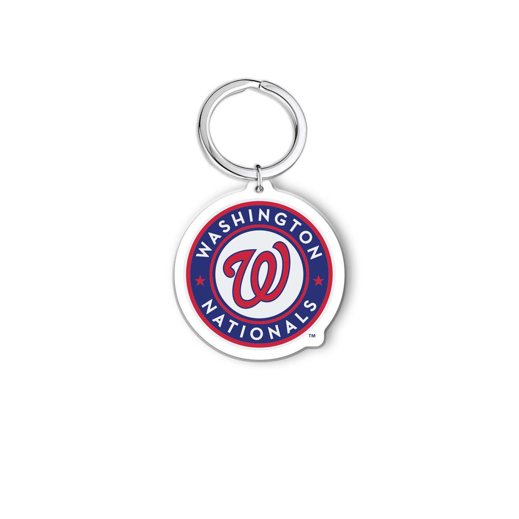 MLB Washington Nationals Acrylic Logo Keychain