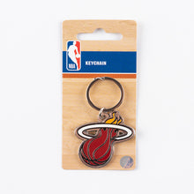Load image into Gallery viewer, NBA Miami Heat 3D Metal Keychain