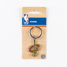 Load image into Gallery viewer, NBA Cleveland Cavaliers 3D Metal Keychain Packaging