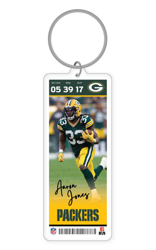 NFL Green Bay Packers Aaron Jones Acrylic Keychain