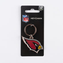 Load image into Gallery viewer, NFL Arizona Cardinals 3D Metal Keychain Packaging